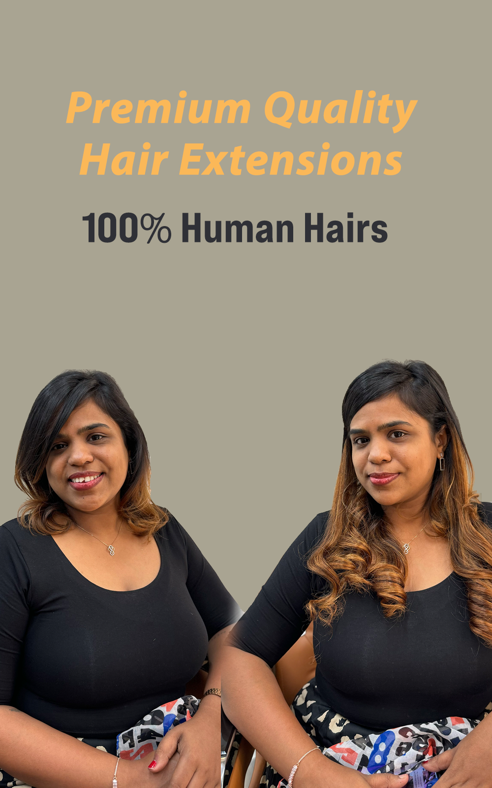 Semi permanent hair extension by Hair You Go India