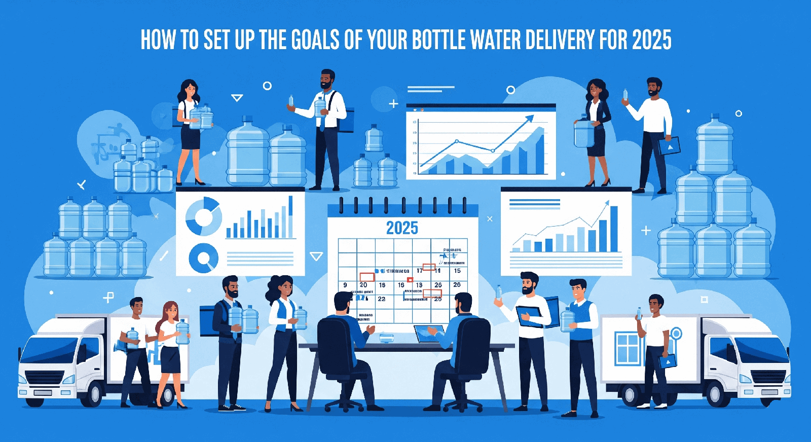 How to Set Up the Goals of Your Bottle Water Delivery for 2025