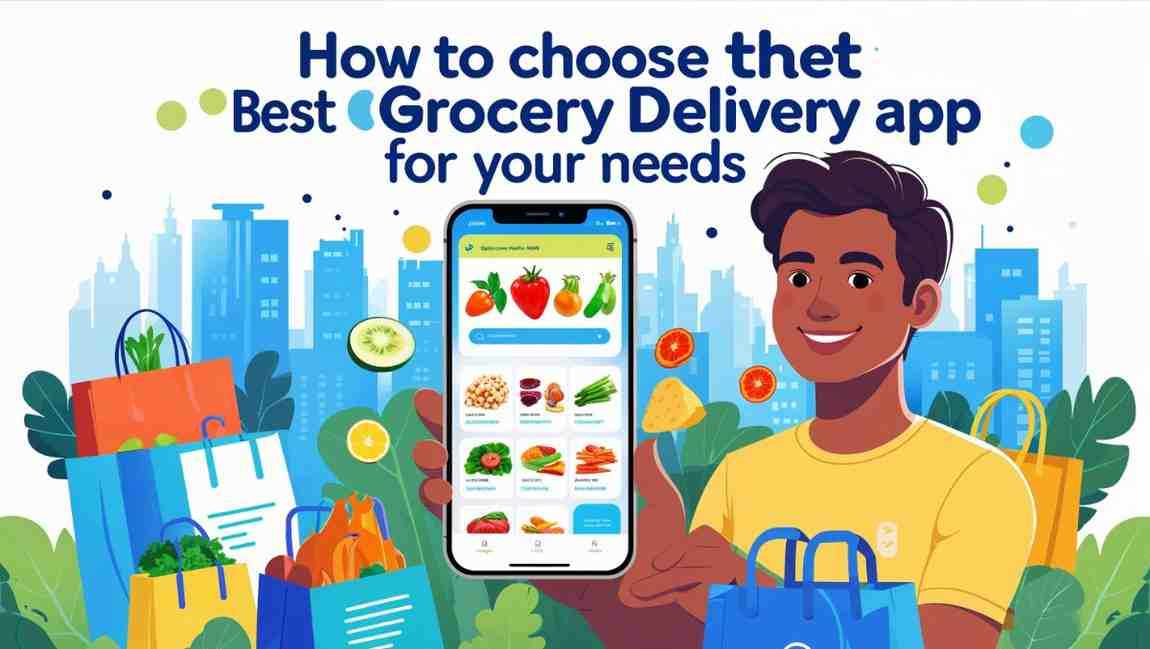 How to Choose the Best Grocery Delivery App for Your Needs