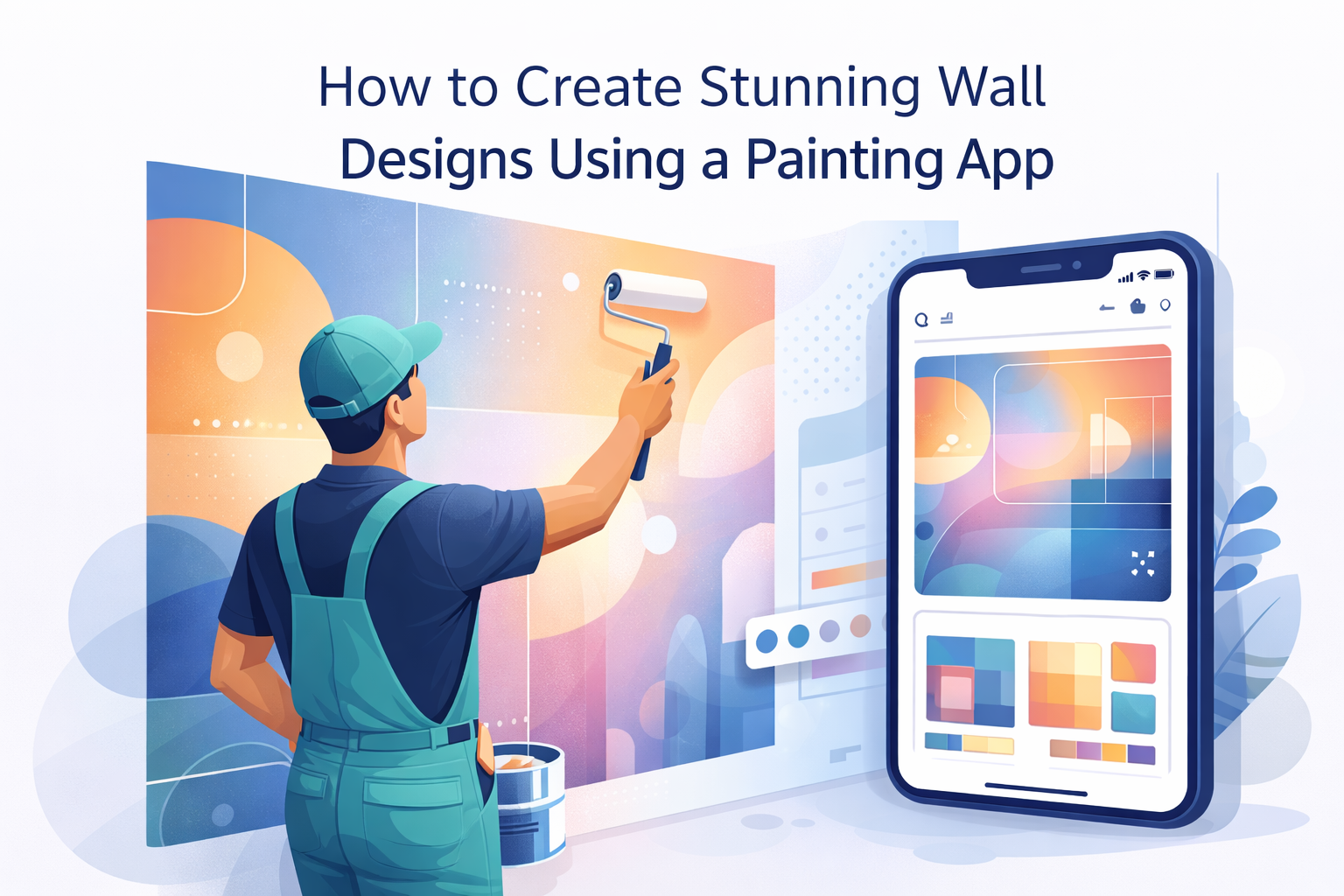 How to Create Stunning Wall Designs Using a Painting App