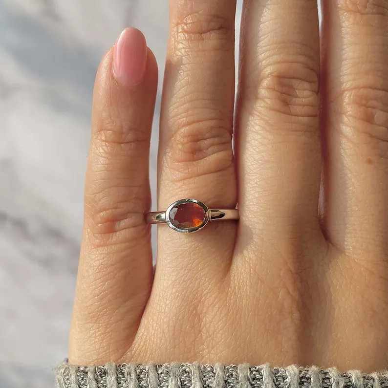 Orange Kyanite Ring in Sterling Silver – ⚡ Sale Ends Today! Shop Now!