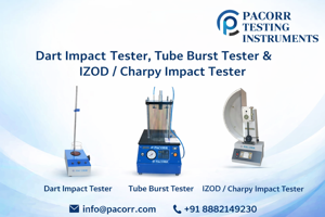 Advanced Testing with Dart Impact, Tube Burst & IZOD / Charpy Tester