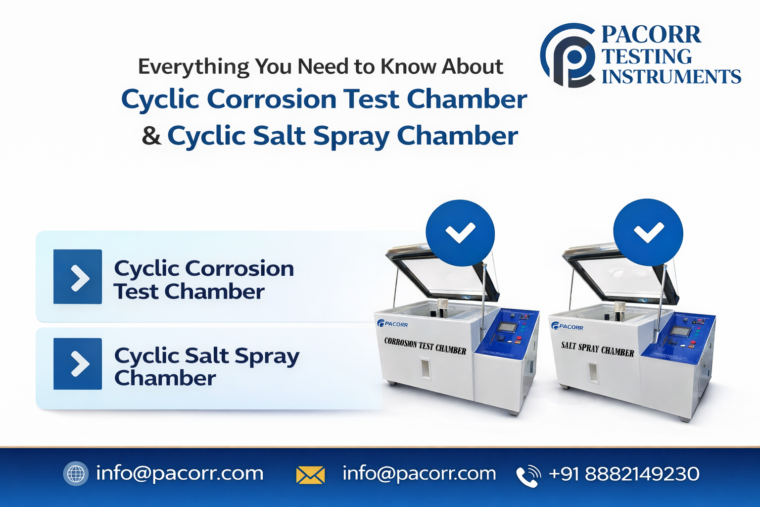 Advanced Corrosion Testing with Cyclic Salt Spray & Cyclic Corrosion Test Chamber