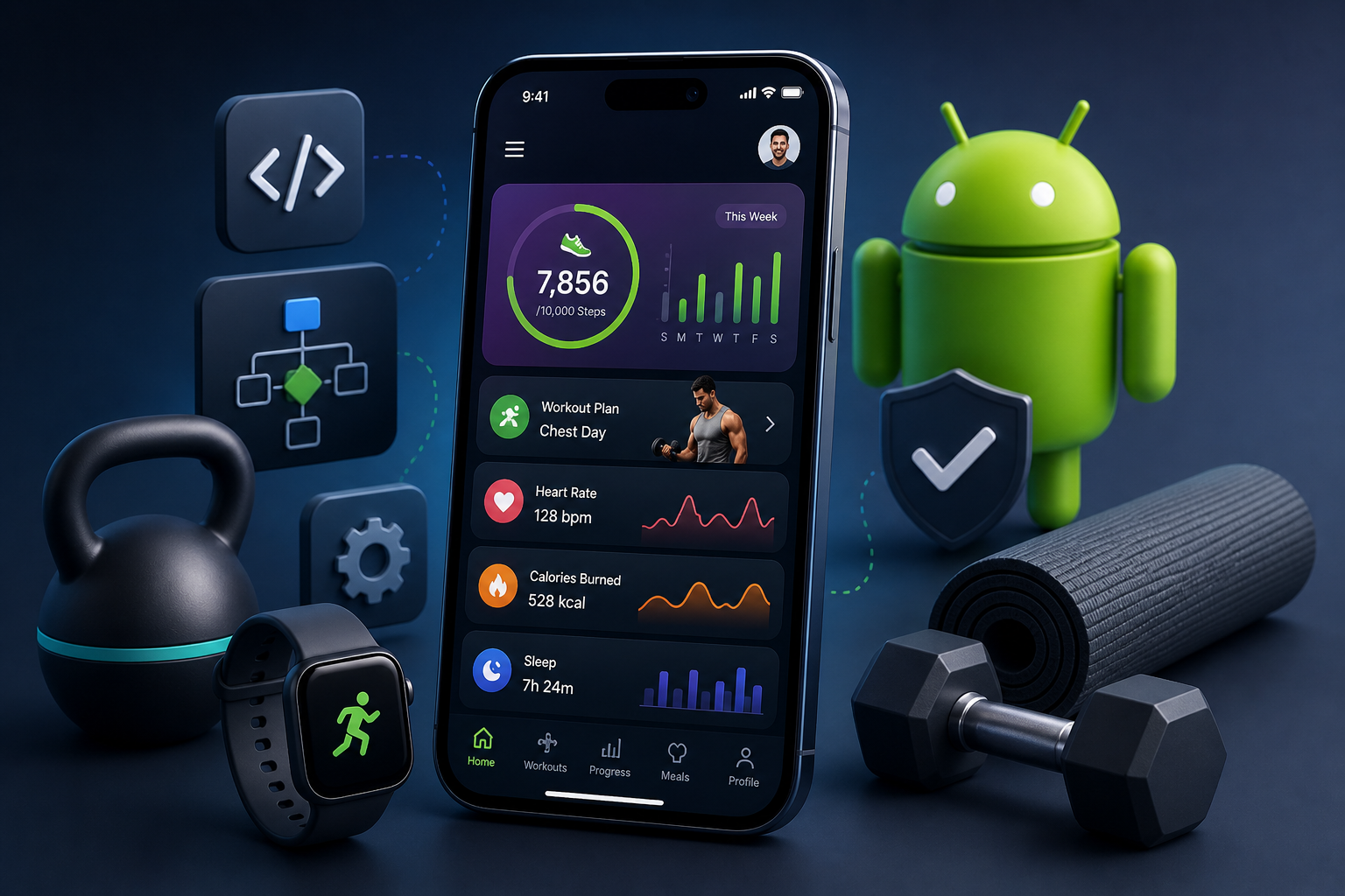 How to Build a Fitness App from Scratch in 2026?