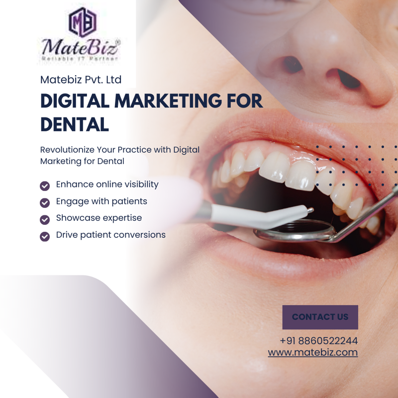Matebiz Pvt Ltd: Your Partner for Digital Marketing Excellence in Dental Industry