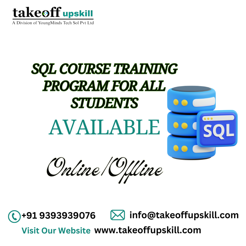 Sql Training course@takeoff upskill