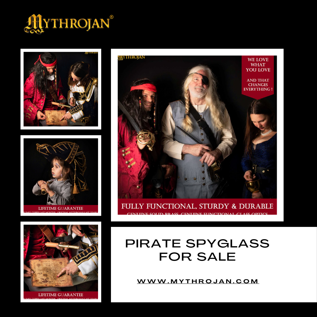 Authentic Pirate Spyglass for Nautical Enthusiasts