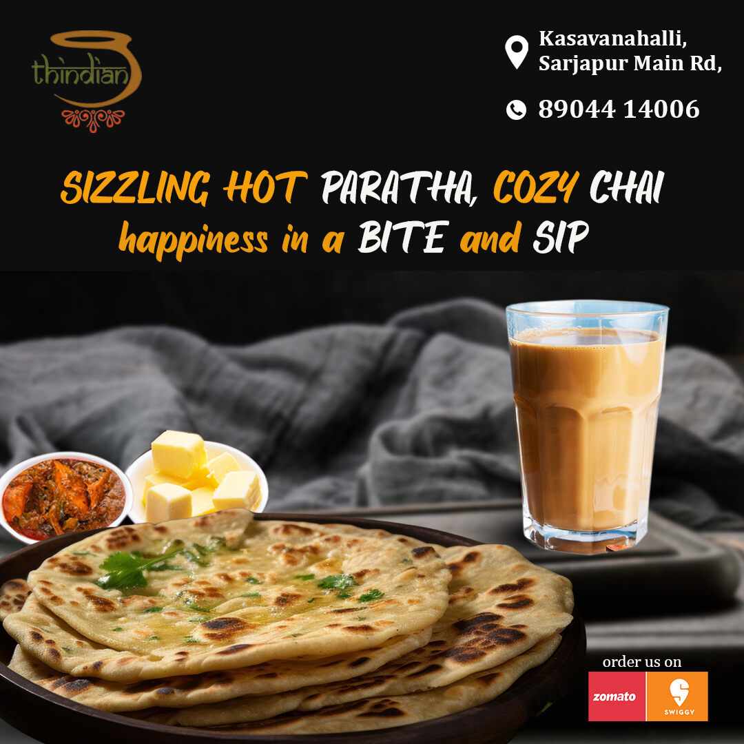 Best Aloo paratha in kasavanahalli