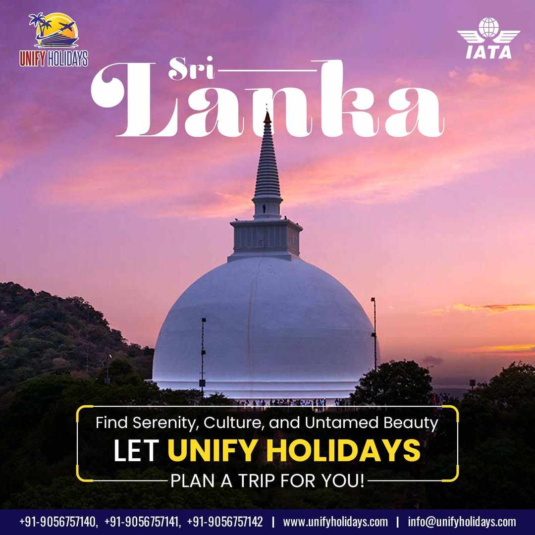 Sri Lanka Tour Package from India – Best Deals with Unify Holidays