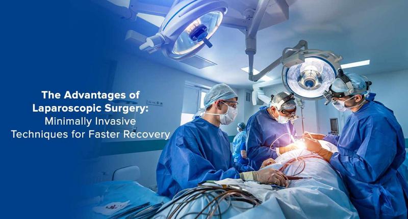 What are the benefits of laparoscopic surgery over open surgery?