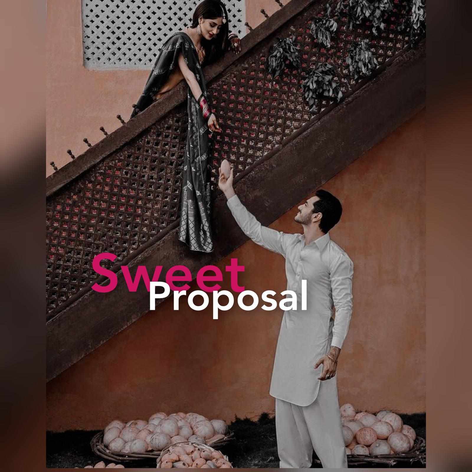 Sweet proposal 🦢🪞✨