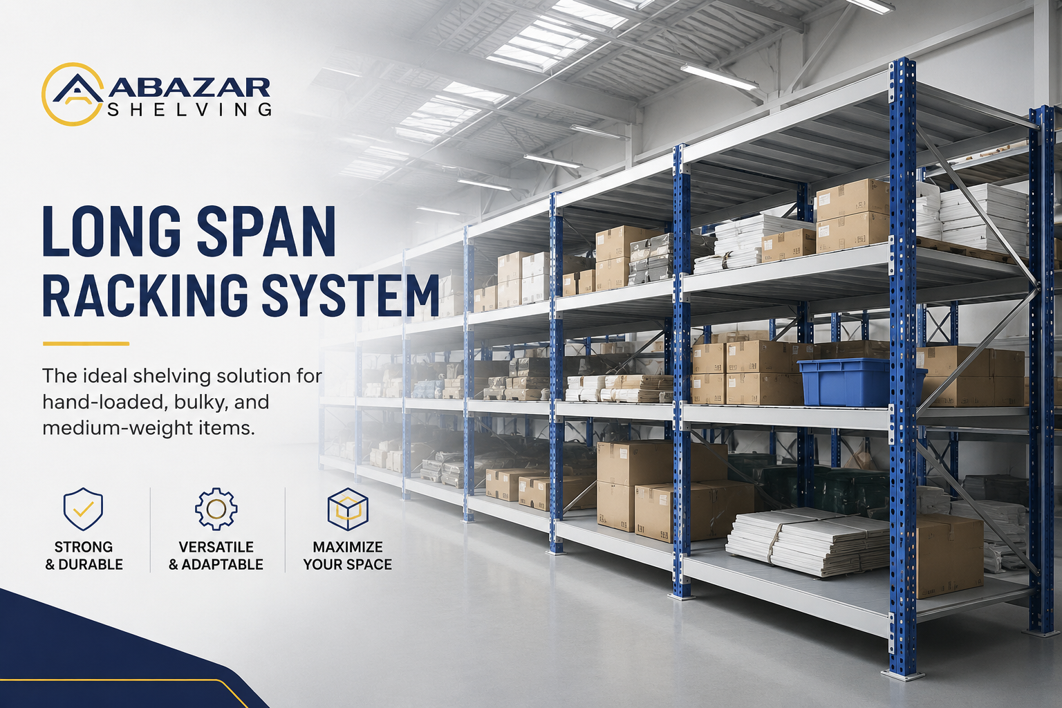 Boost Warehouse Efficiency with a High-Performance Long Span Racking System