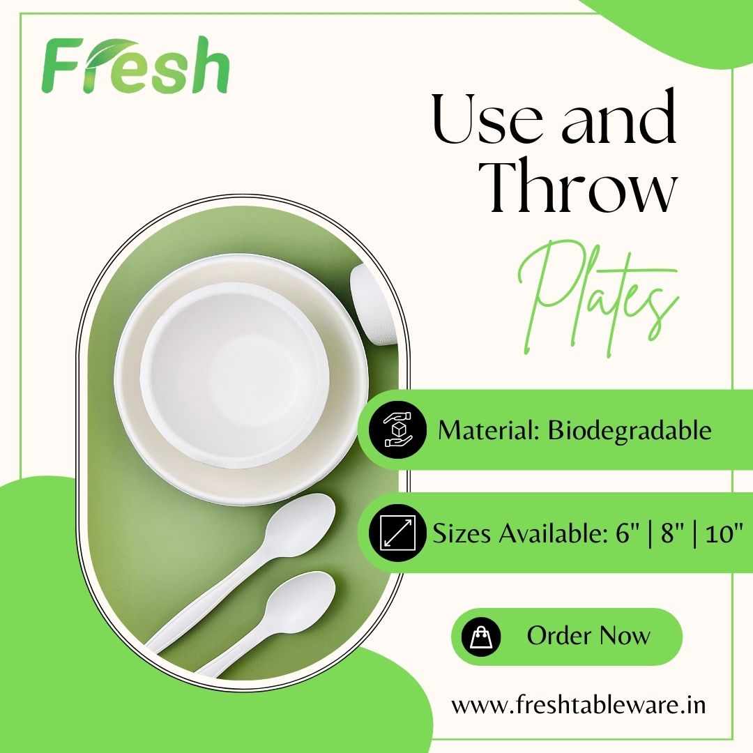 Various Types Of Disposable Use and Throw Plates You Can Switch To