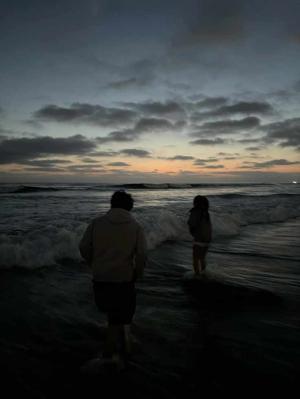 27. Sunset at the Beach