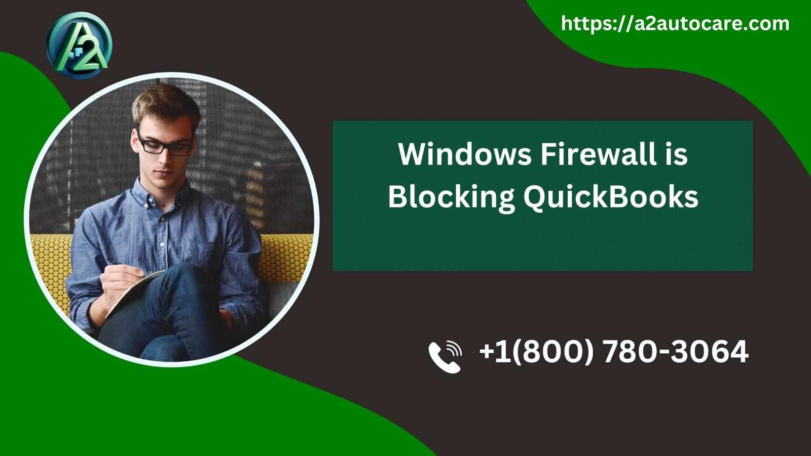 Quick Fix for the "Windows Firewall Blocking QuickBooks" Issue