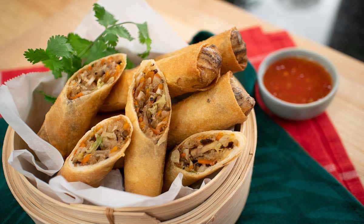 Ultimate Crispy Veggie Spring Rolls