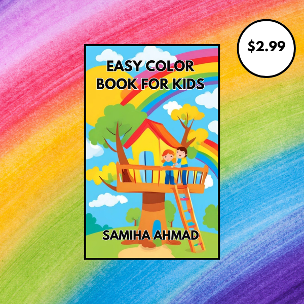 Easy Color Book For Kids