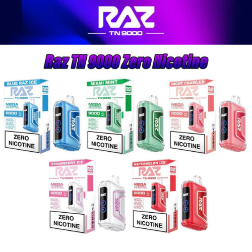 RAZ Zero Nicotine: The Perfect Choice for Flavor Enthusiasts Seeking a Nicotine-Free Experience