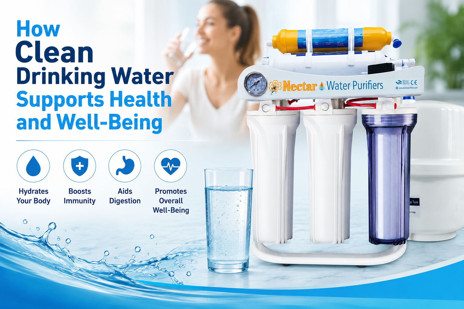 How Clean Drinking Water Supports Health and Well-Being
