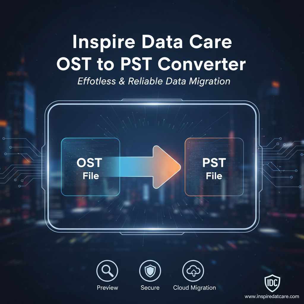 Fast & Secure OST File to PST Conversion