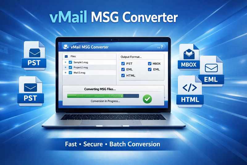 vMail MSG Converter Tool