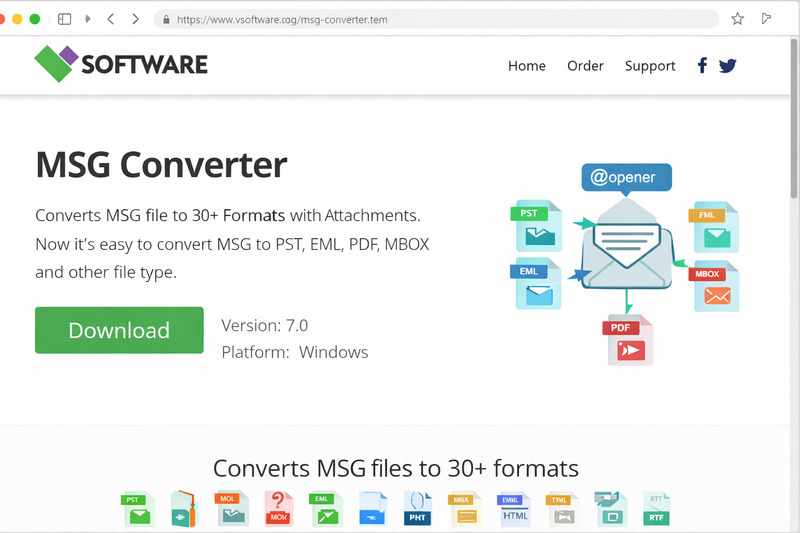 Fast and Reliable MSG Converter Utility Tool