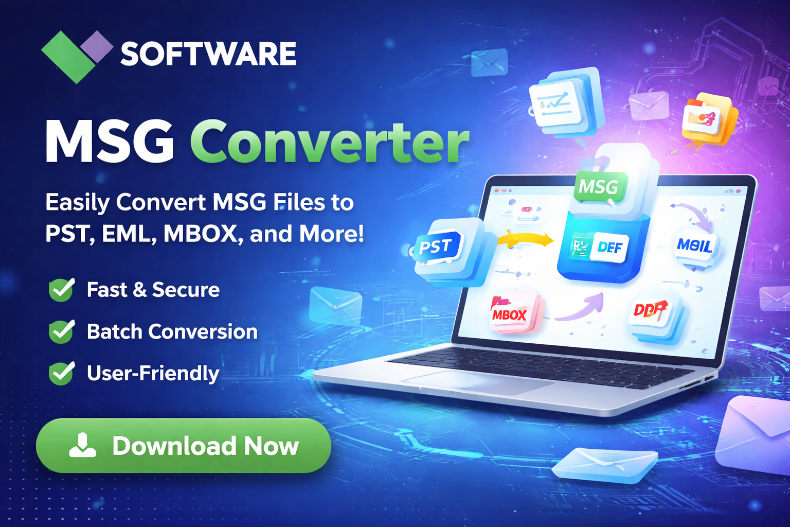 Convert MSG Files Easily