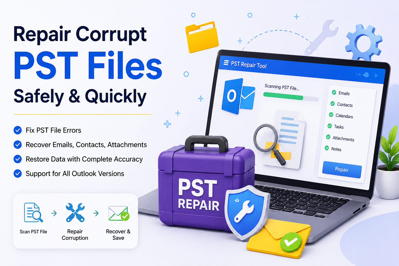Outlook PST Recovery Tool Online