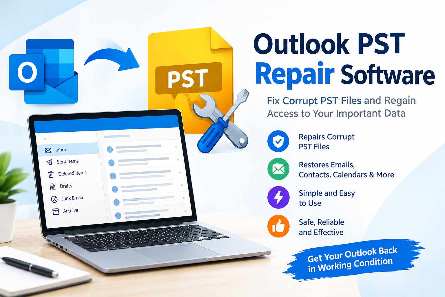 Better Way to Repair PST Files