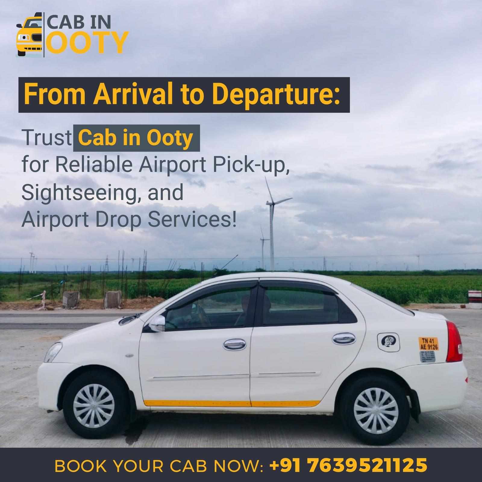 Reliable Kozhikode Airport Pickup and Drop Service by CAB IN OOTY for Comfortable Transfers