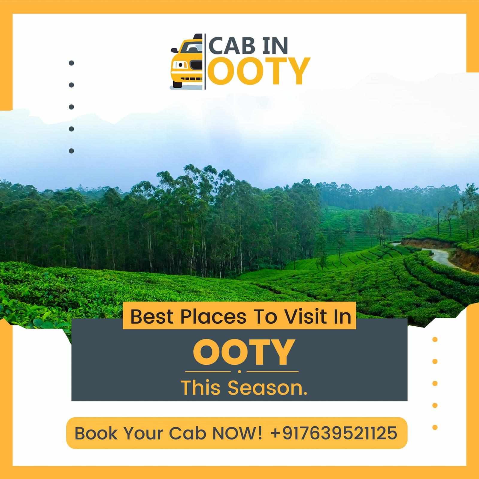 Ooty Travels Cab Services – Safe, Easy, and Comfortable Rides with CAB IN OOTY