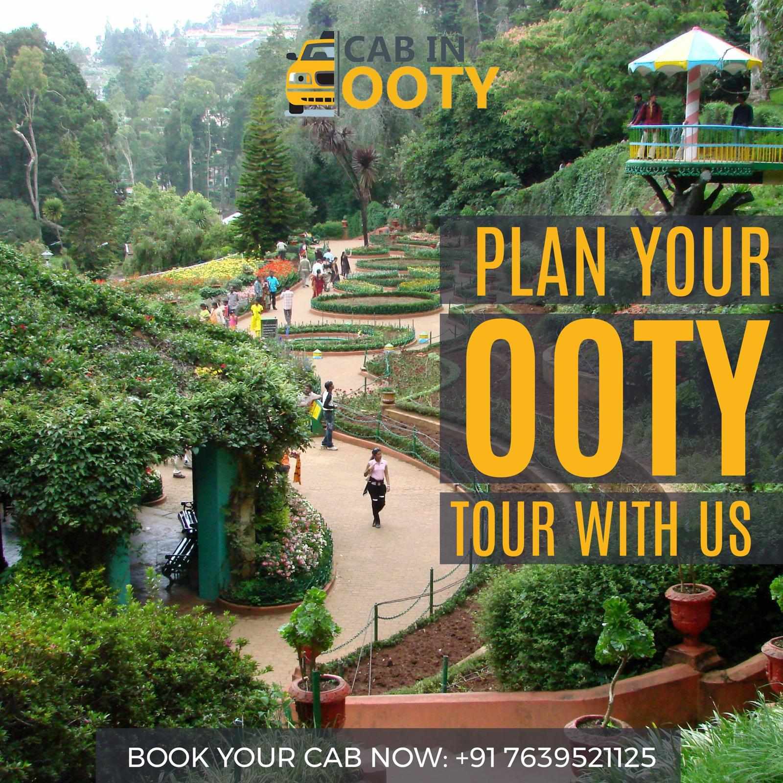 Trusted Ooty Travel Services with CAB IN OOTY