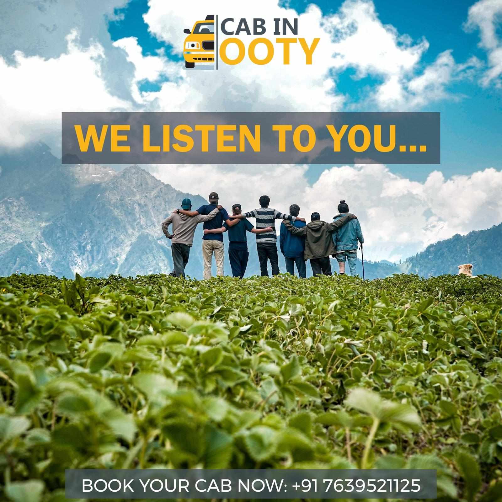 Seamless Ooty Taxi Booking Made Easy with CAB IN OOTY