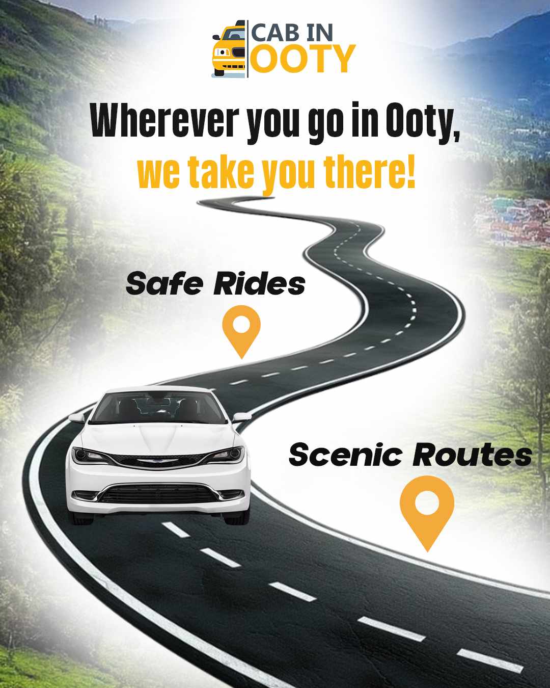 Experience the Best Taxi Service in Ooty – Reliable Travel with CAB IN OOTY
