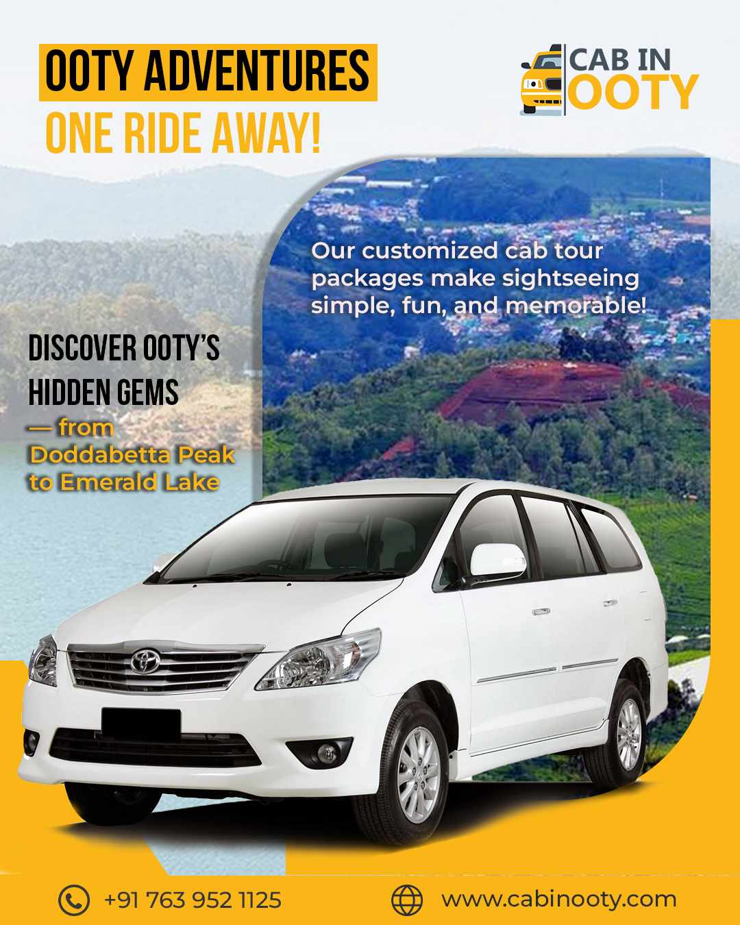 Ooty Taxi Booking Made Easy in 2026 – Smart, Safe & Scenic Rides with CAB IN OOTY