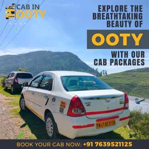 Cabs Ooty Local Sightseeing with CabinOoty: Explore the Beauty of the Nilgiris