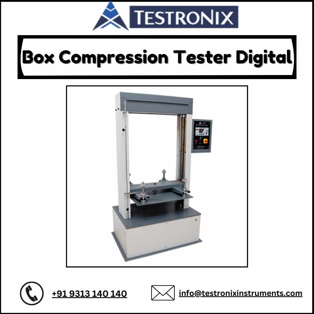 Durable Digital Box Compression Tester for Packaging Strength