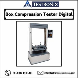 Durable Digital Box Compression Tester for Packaging Strength