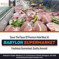 Best Butchers in Glasgow – Fresh, Halal, and High-Quality Meats at Babylon Supermarket