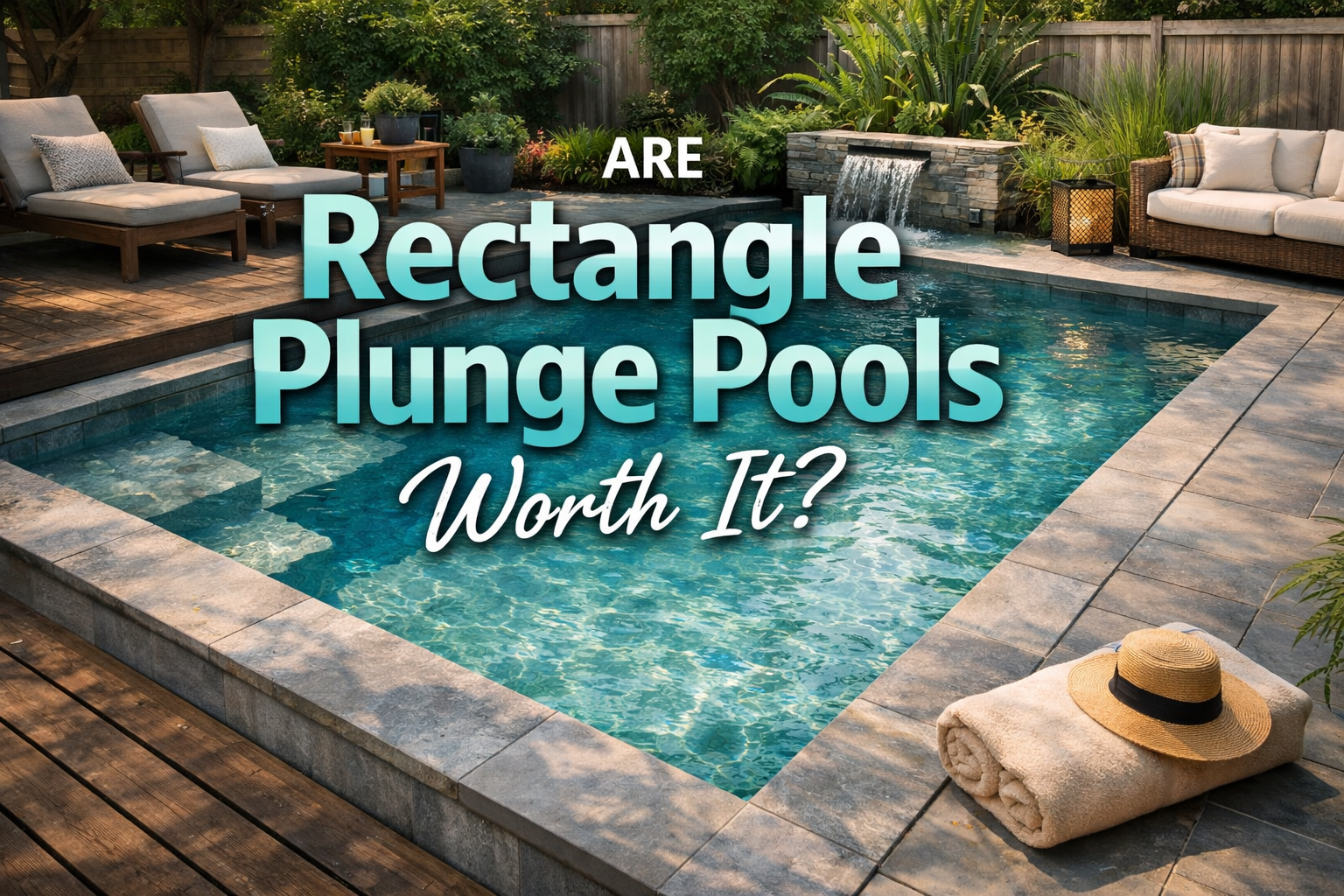 Are Rectangle Plunge Pools Worth It?