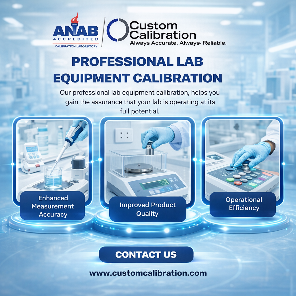 Professional Lab Equipment Calibration