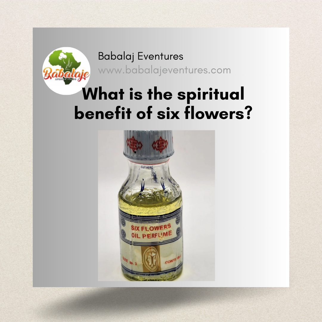 What is the spiritual benefit of six flowers?