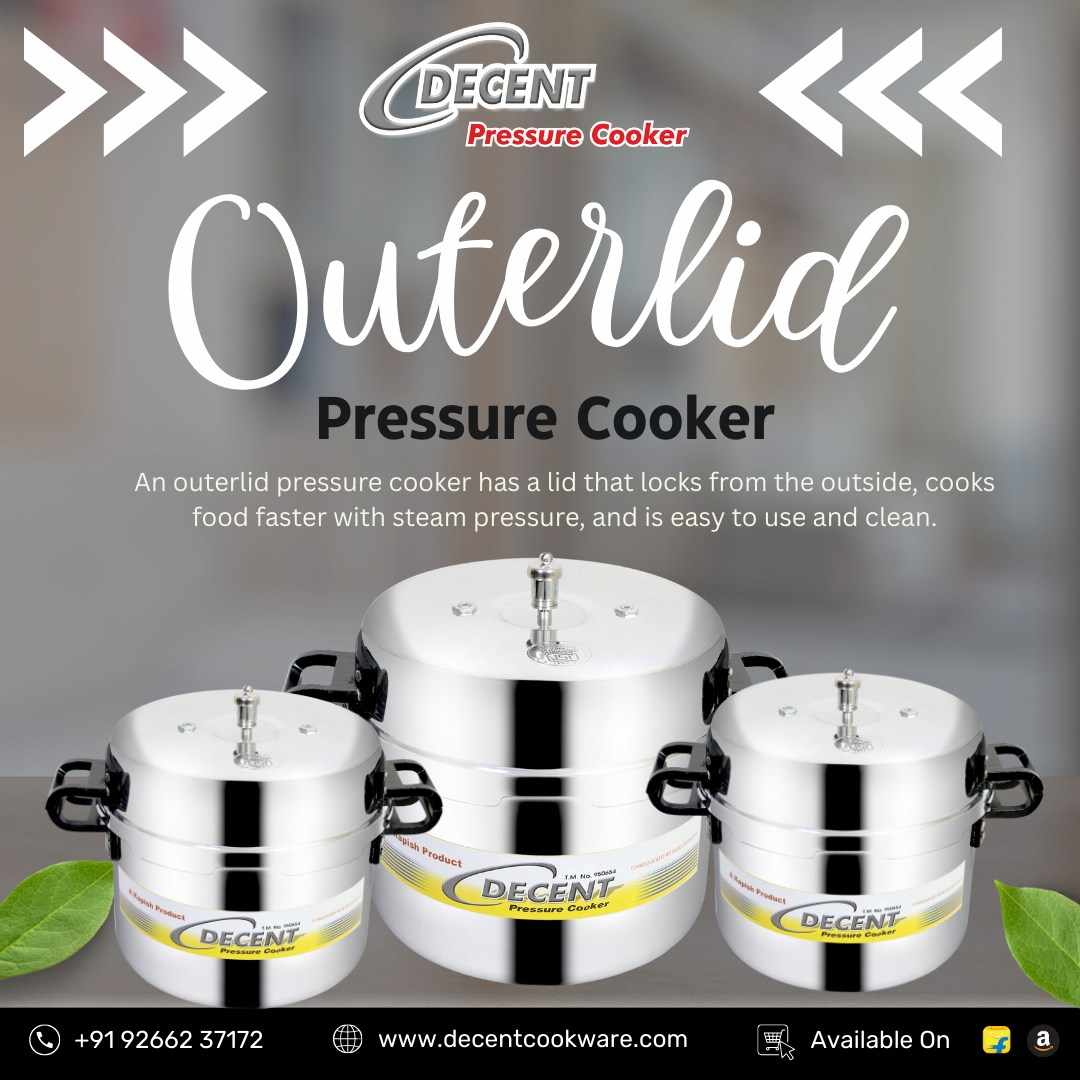 Big Steel Cooker by Decent Cookware for Large Family Cooking