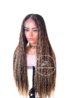 Glue-less Braided Wig for Black Women – Huge Sale!