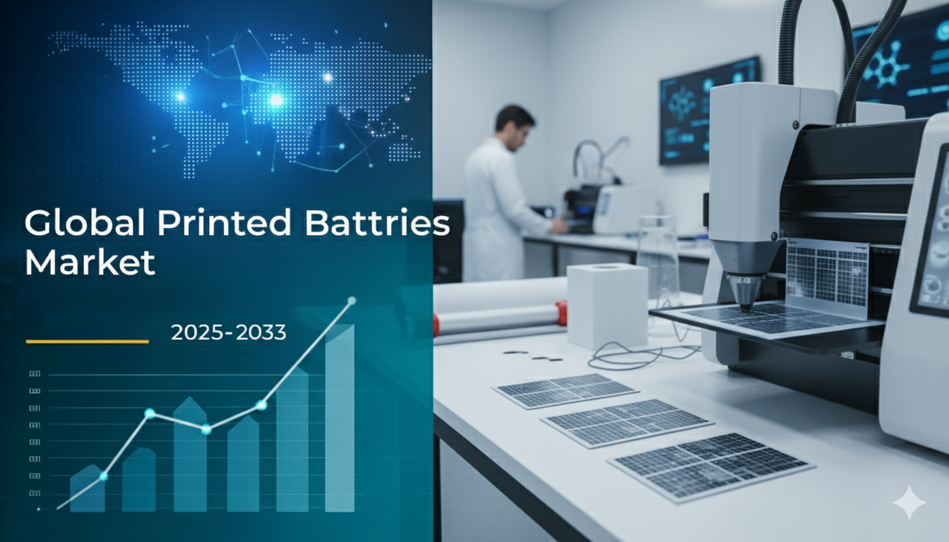 Printed Batteries Market Overview, Growth, Trends  Analysis, Forecast 2025-2033