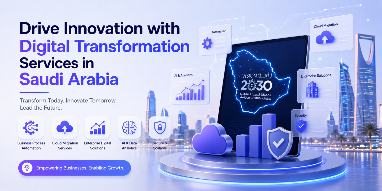 Drive Innovation with Digital Transformation Services in Saudi Arabia