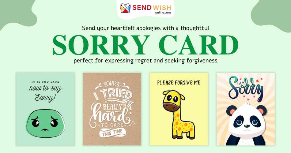 Beyond Words: Adding a Personal Touch to Your Sorry Card