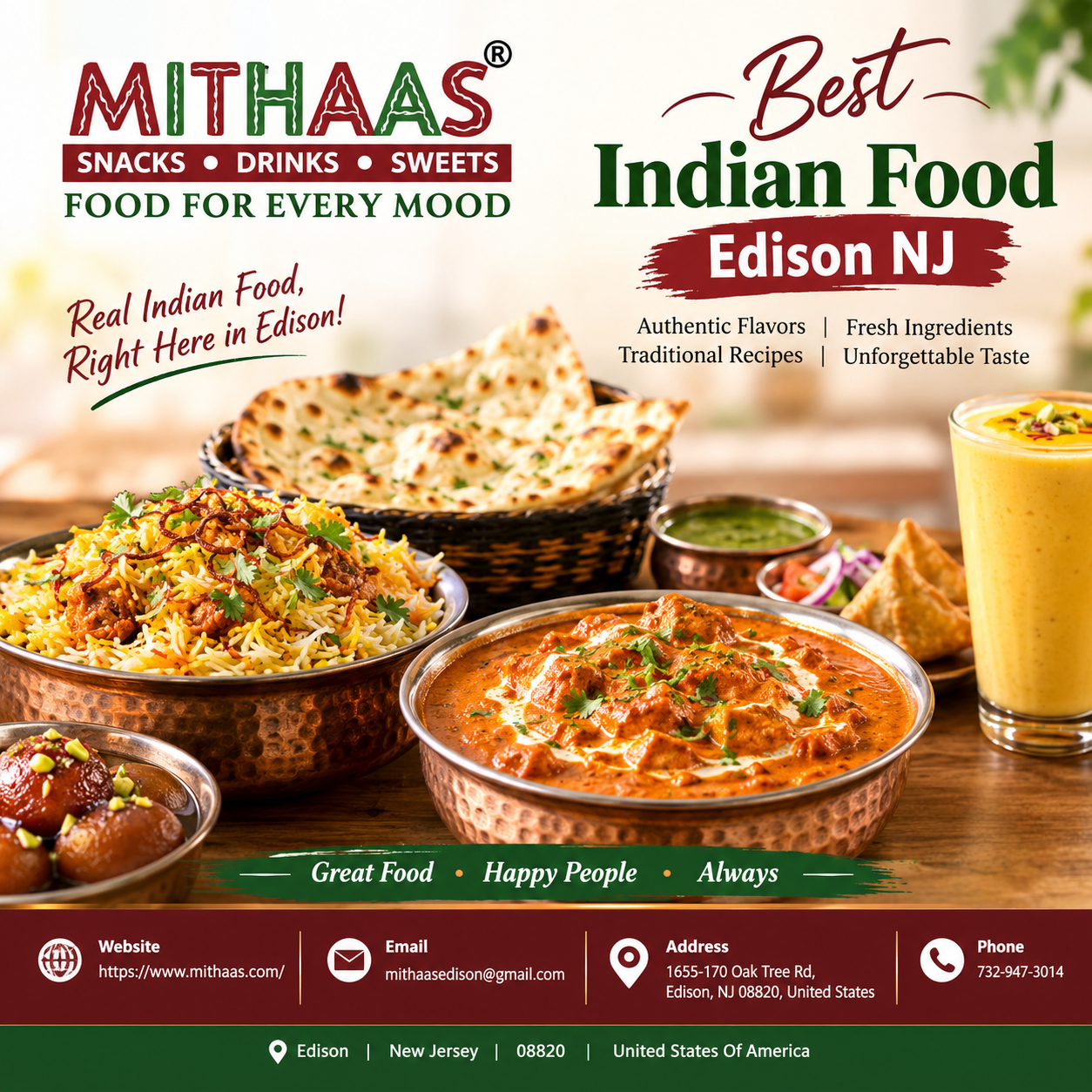 Discover Edison’s Must-Try Indian Dishes