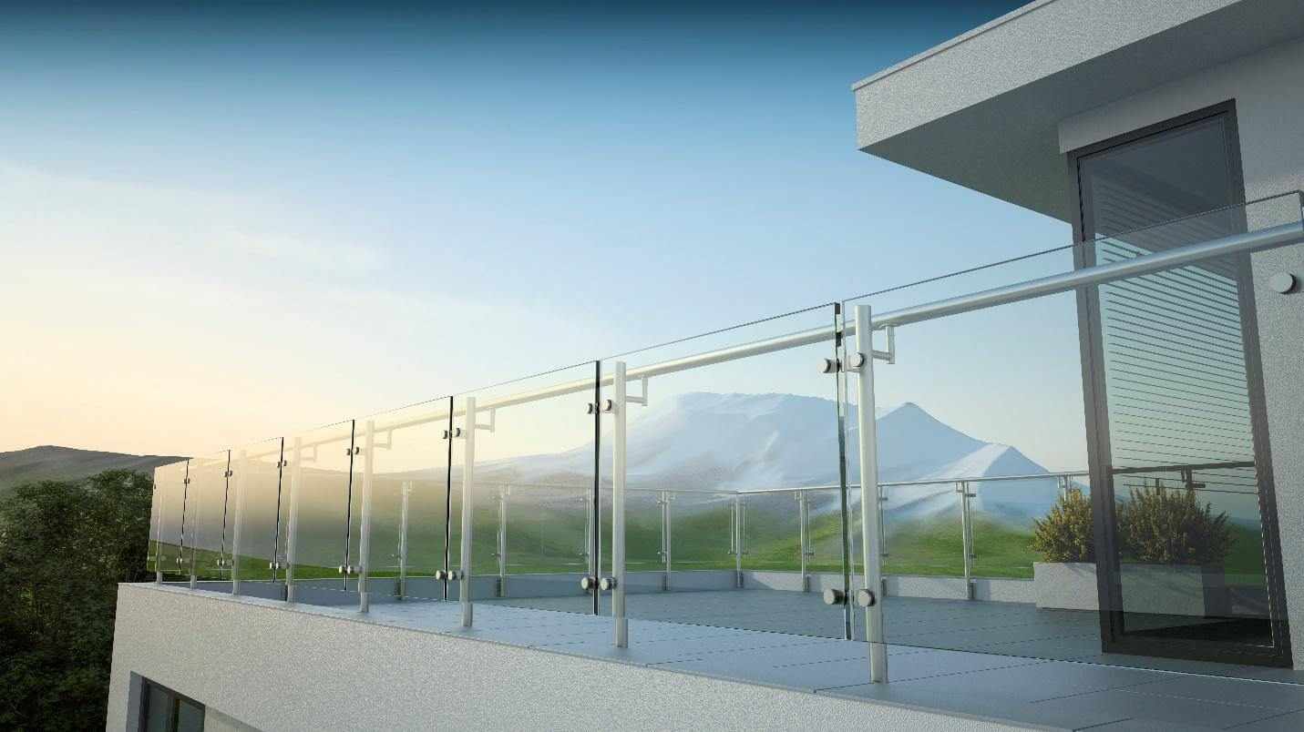 How Glass Railing Enhances Safety and Style in Balconies and Staircases