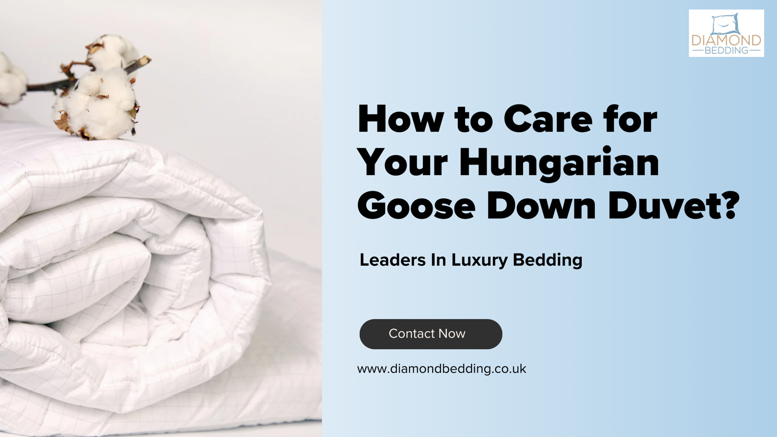 How to Care for Your Hungarian Goose Down Duvet?